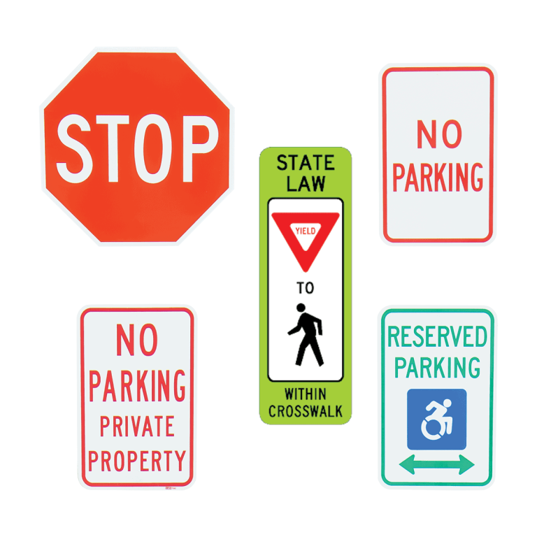 Recycled Aluminum Signs