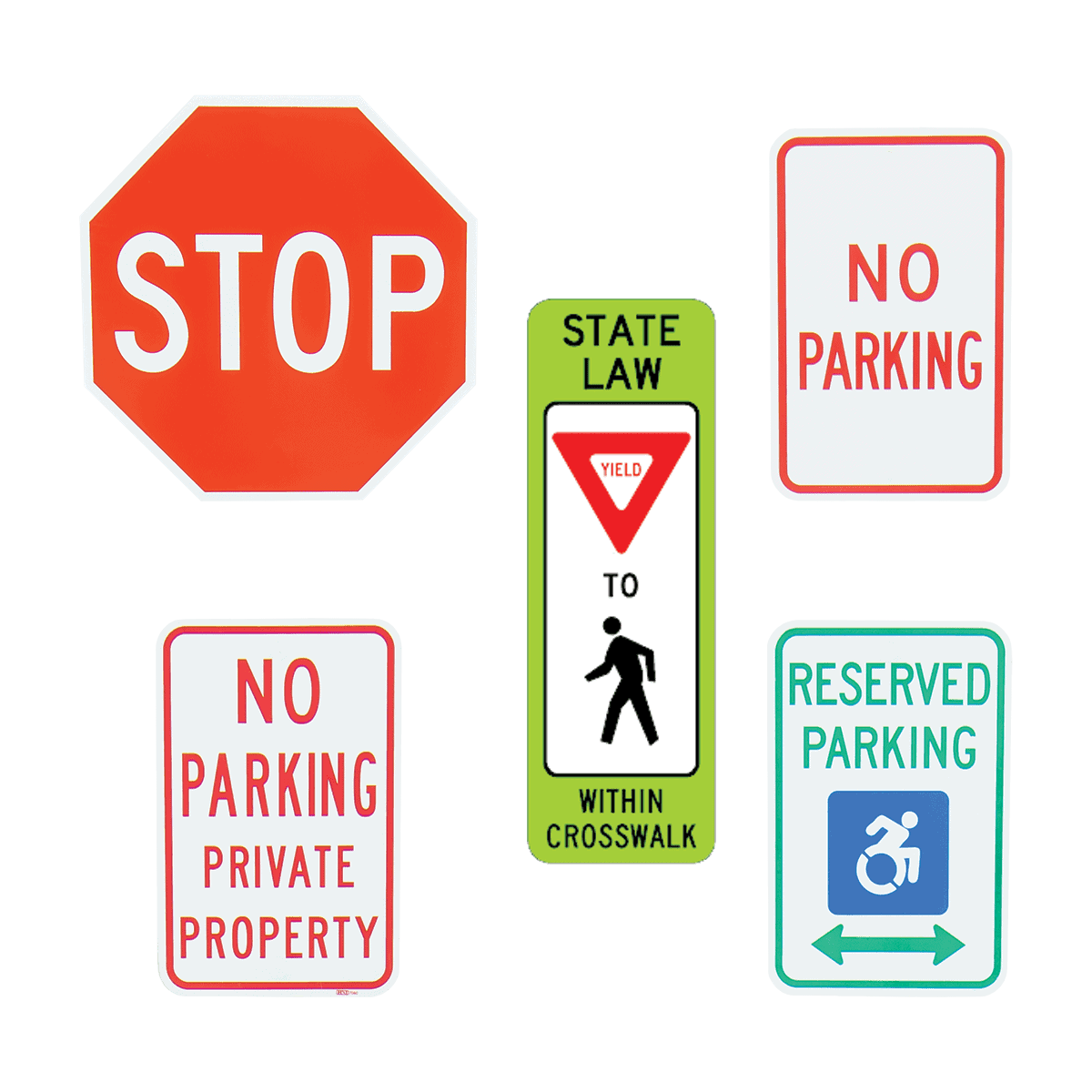 Recycled Aluminum Signs