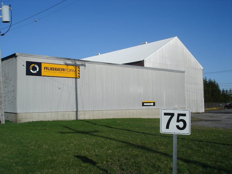 rubberform building